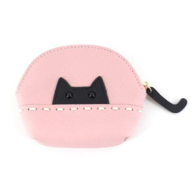 Pretty Persuasions - Venta al por mayor Monedero - Mujer - Monedero de piel con forma de gatito PL24015 con llavero9