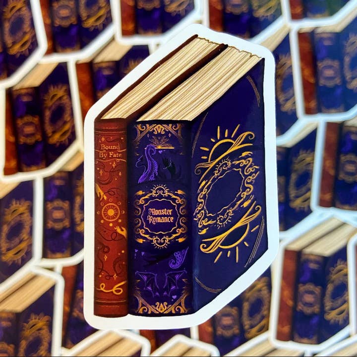 Monster-Romantik Vinyl-Aufkleber für den Großhandel von Nymeris Art