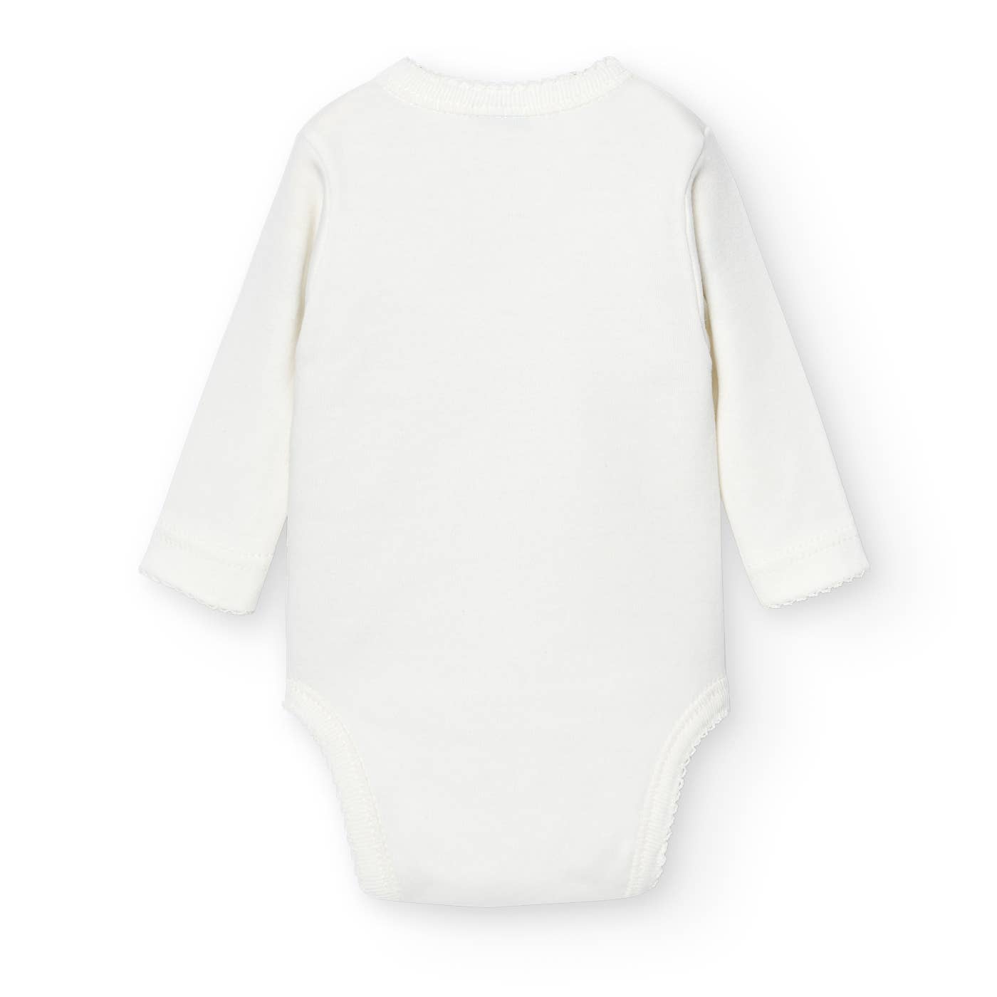 Babidu - Wholesale Bodysuit (Non-Footed) - Baby - Interlock Basic Crossover Baby Bodysuit1