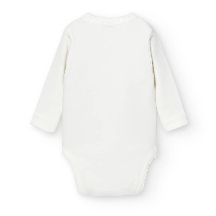 Babidu - Wholesale Bodysuit (Non-Footed) - Baby - Interlock Basic Crossover Baby Bodysuit1
