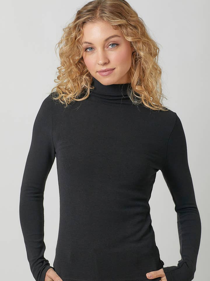 Mystree - Wholesale Knit Top - Women's - 60813 Knit Mock Neck Top