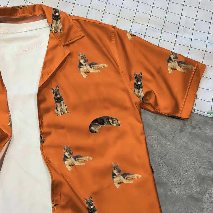Foxemy - Wholesale Shirt - Unisex - Custom Face & Pet Hawaiian Shirt, Custom Photo Button Shirt