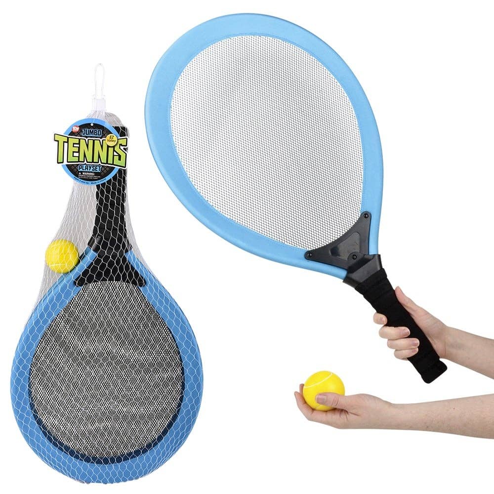 La Luna Bella - Toys - Wholesale Classic Toy - Kids - JUMBO TENNIS RACKET SET 27"X14" LLB kids toys0