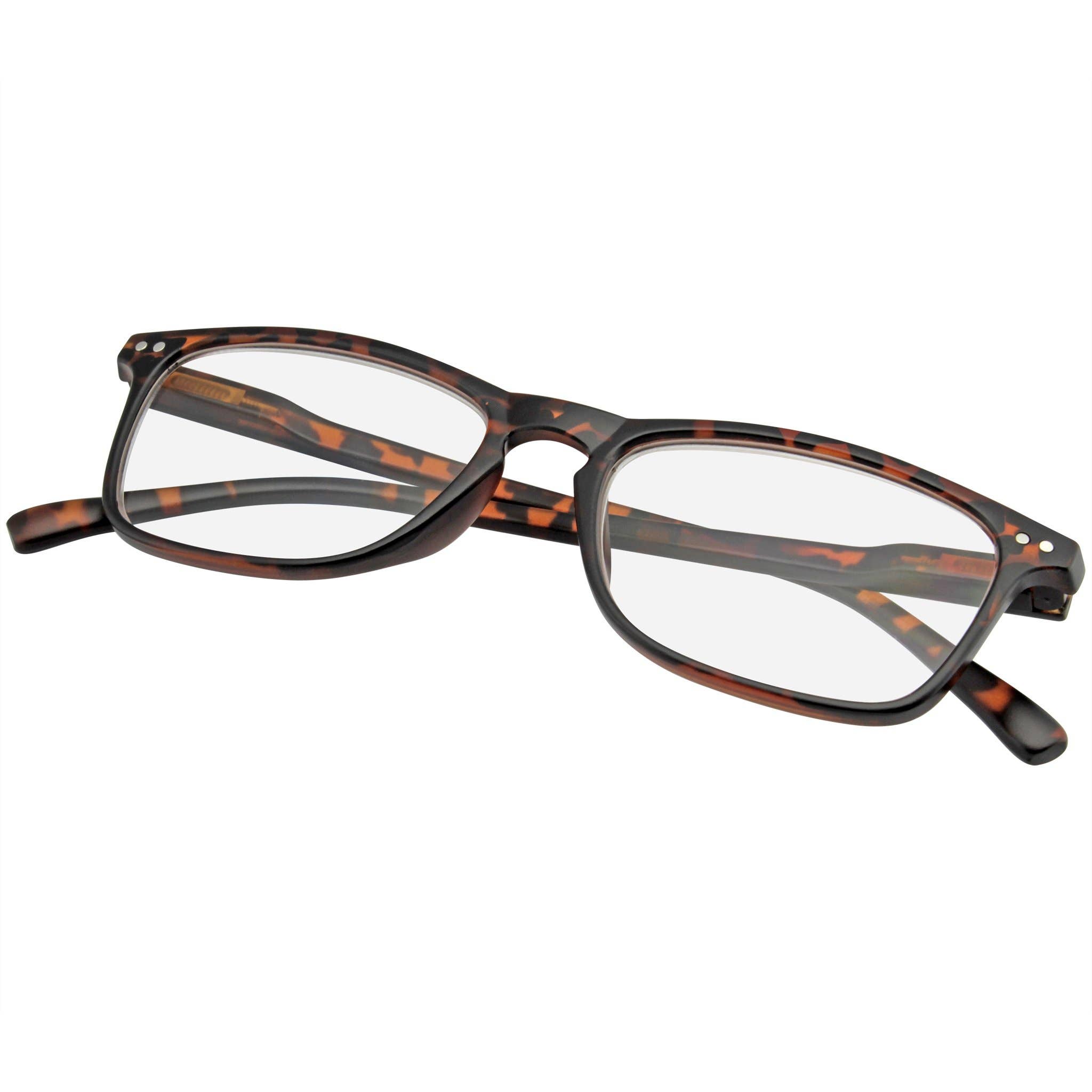 Emblem Eyewear - Venta al por mayor Gafas - Unisex - Gafas de lectura para mujer para hombre cuerno con borde retro lector17