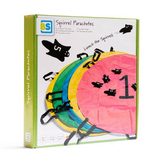 Eichhörnchen-Fallschirme – Spielzeug für draußen für den Großhandel von BS Toys