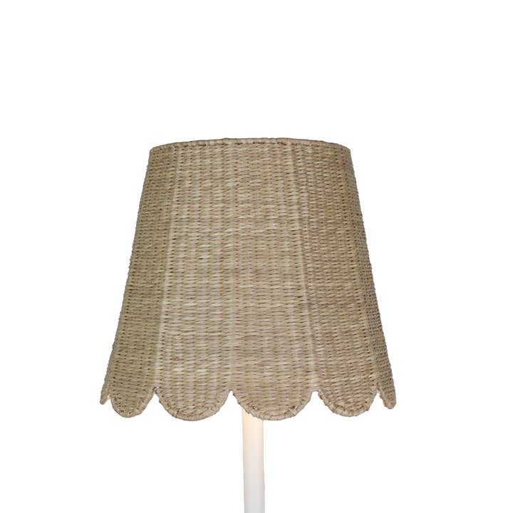 Maison Maison Design - Wholesale Lampshade - Seagrass Shade Cover (Scalloped in Natural)13