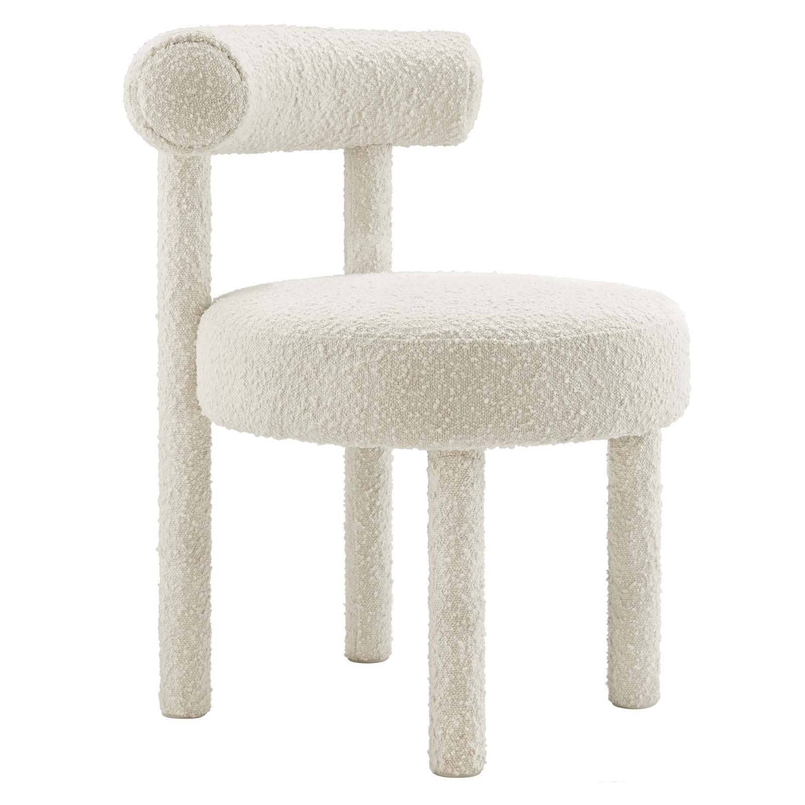 Modway - Wholesale Chair - Toulouse Boucle Fabric Dining Chair1
