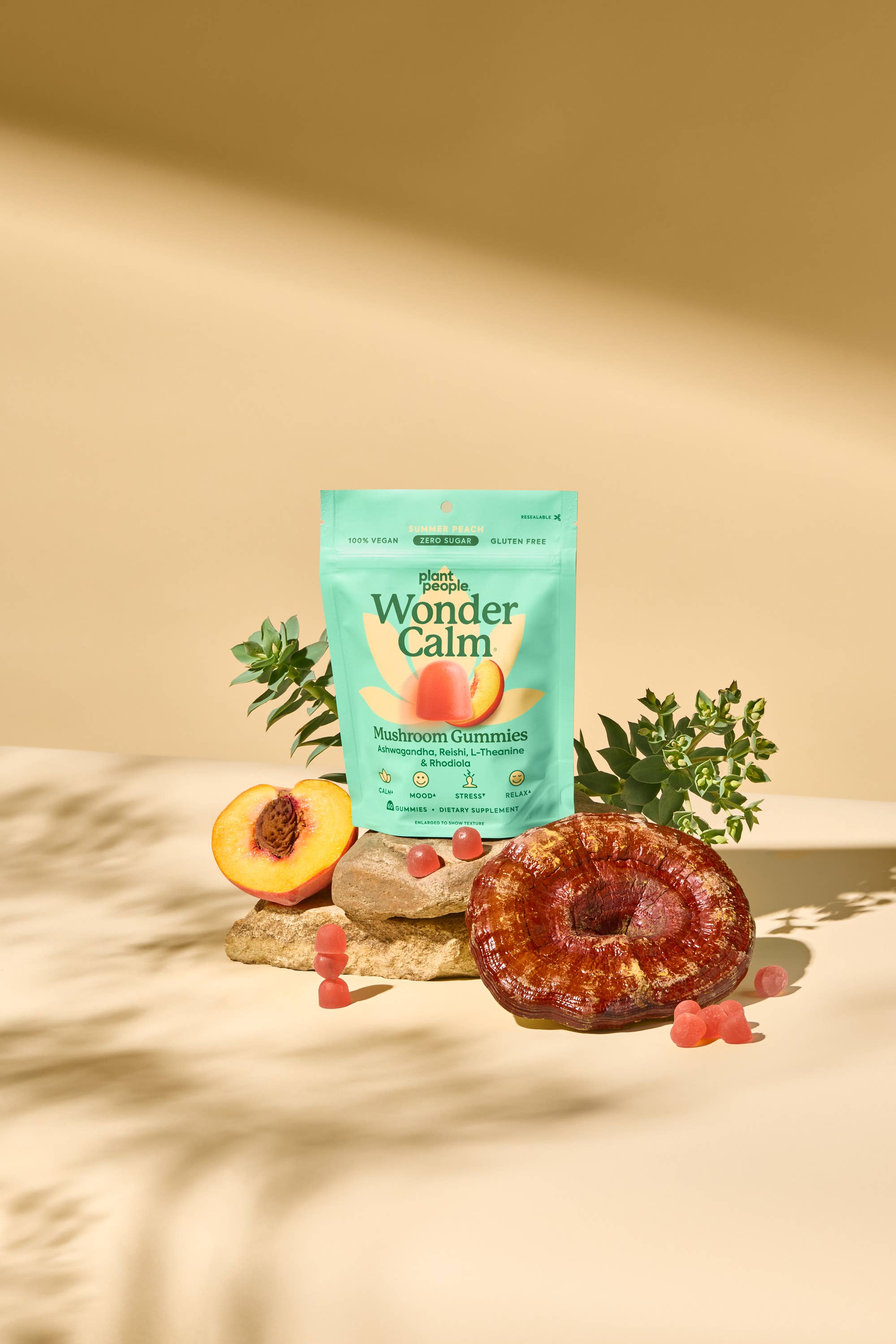 Plant People - Wholesale Oral Supplement/Vitamin - WonderCalm - Super Mushroom Gummies2