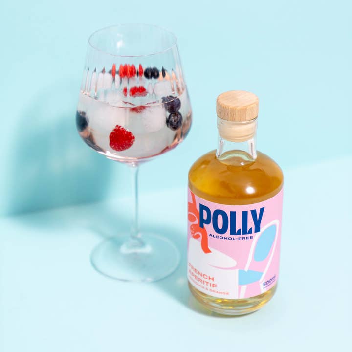 POLLY - Wholesale Alcoholvrij aperitief - POLLY Frans aperitief 500 ml - Alcoholvrij aperitief