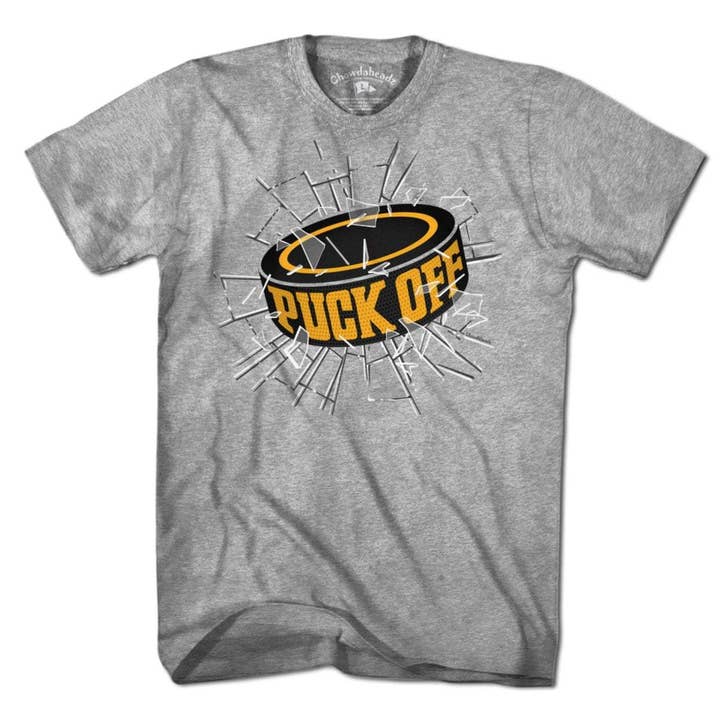 Puck Off T-Shirt pour la vente par Chowdaheadz