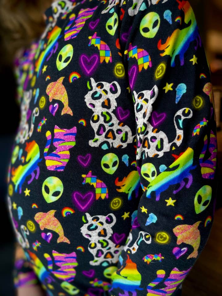 Neon Nostalgia Two Piece Set for wholesale by Little Lights