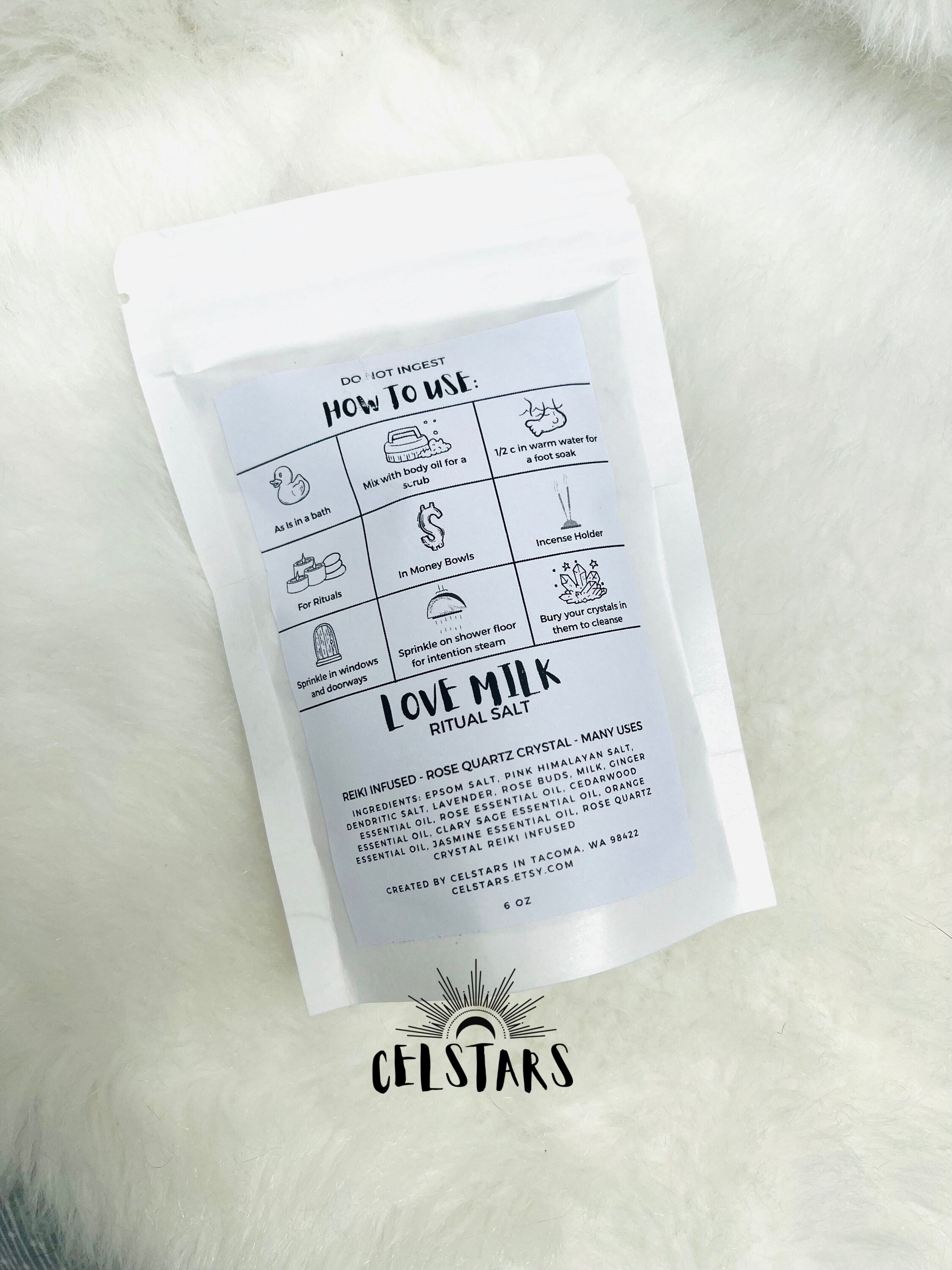 CelStars - Venta al por mayor Sales de baño - Té de baño Love Milk Ritual1