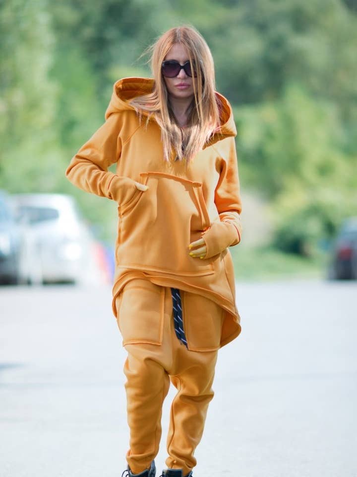 Two pieces Hooded Tracksuit MEGAN for wholesale by EUG fashion