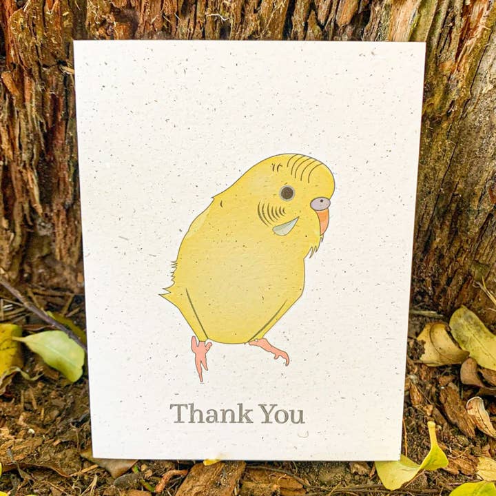 Thank You - Yellow Parakeet for wholesale by Hakuna Matata Vibes
