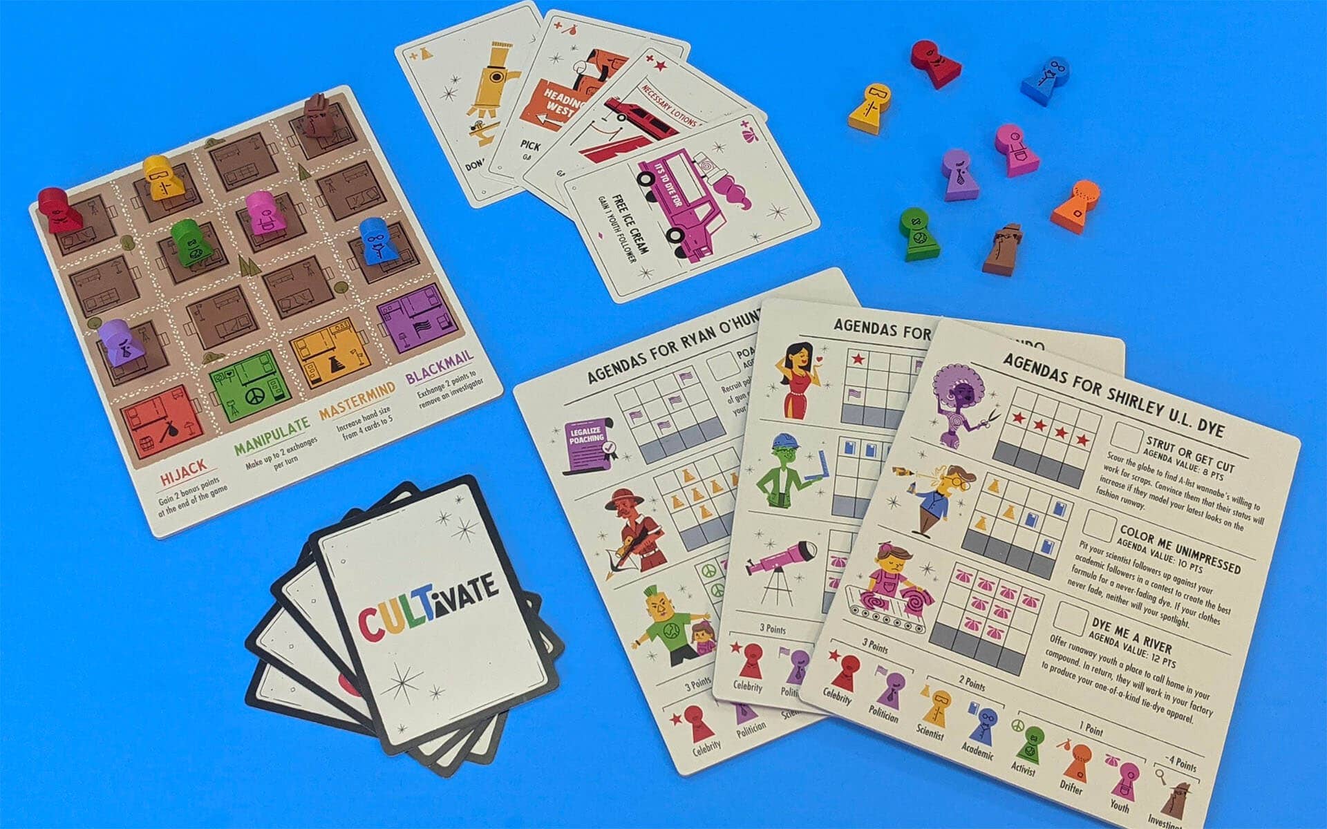 Atlas Games - Wholesale Board Game - CULTivate4