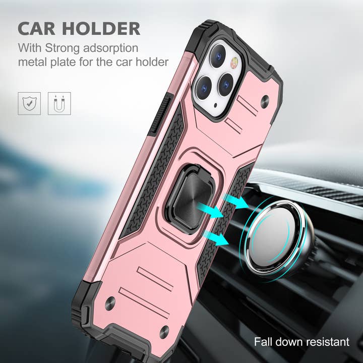 LOOKA - Dress Your Case - Wholesale Phone Case - Women's - Hybrid Armor Phone Case with magnetic Ring Holder