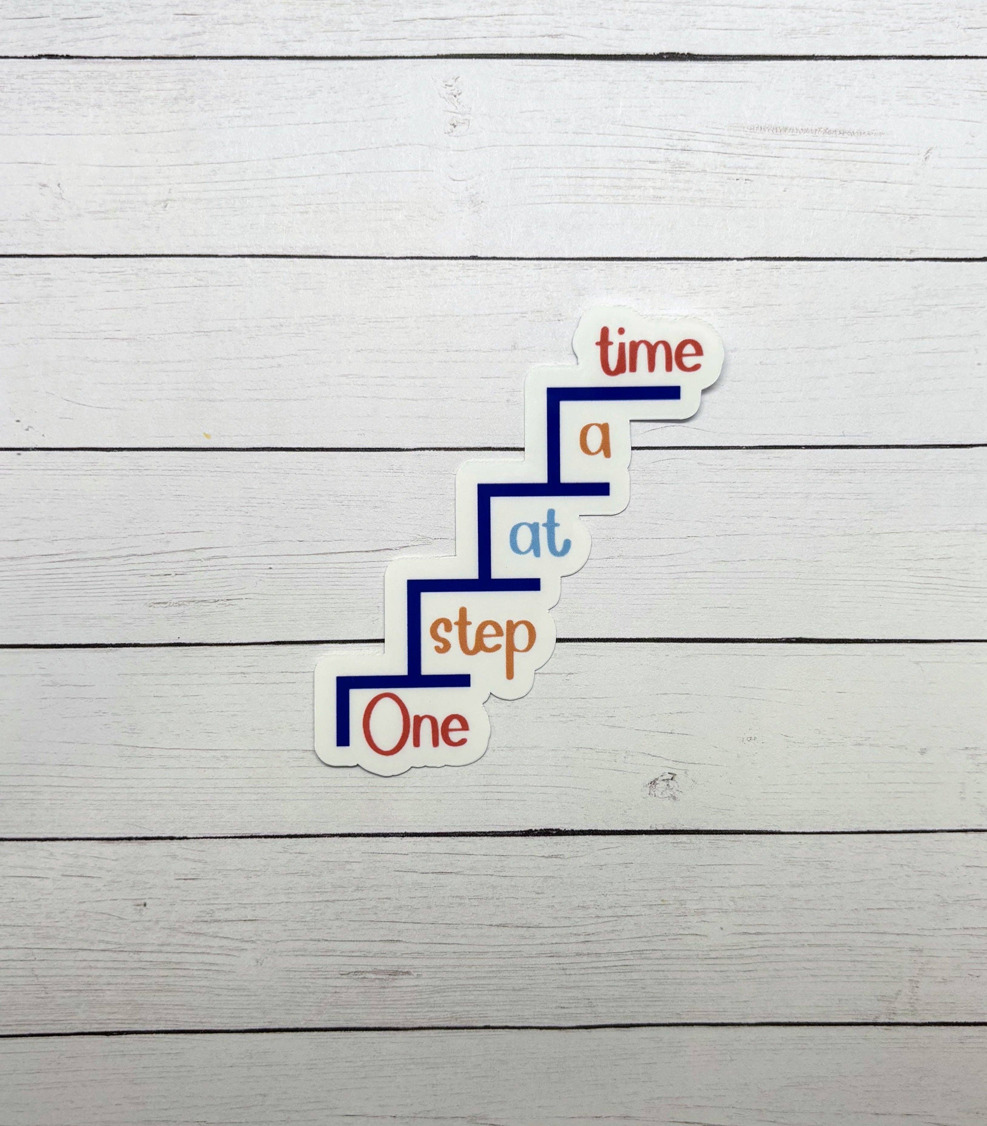 Made with Monday - Wholesale Sticker - One Step at a Time Sticker2