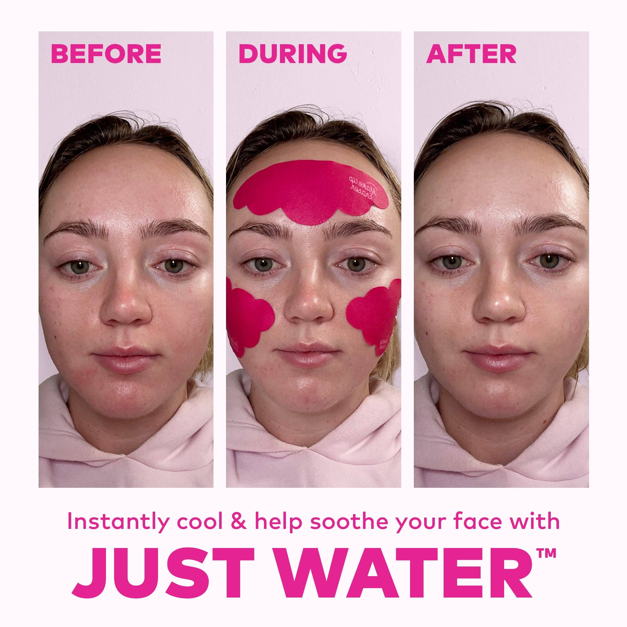 The Original MakeUp Eraser - Wholesale Skincare Face Mask - Facial Cooling Clouds Reusable Patches | Instant Cooling5