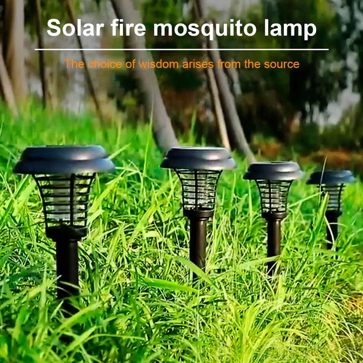 Infinite Basics - Wholesale Outdoor/Lawn Light - Solar LED Garden Light with Built-In Bug Zapper31