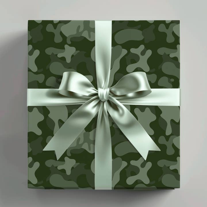 Papel de Embrulho Camuflado por atacado de Wrapping Papered