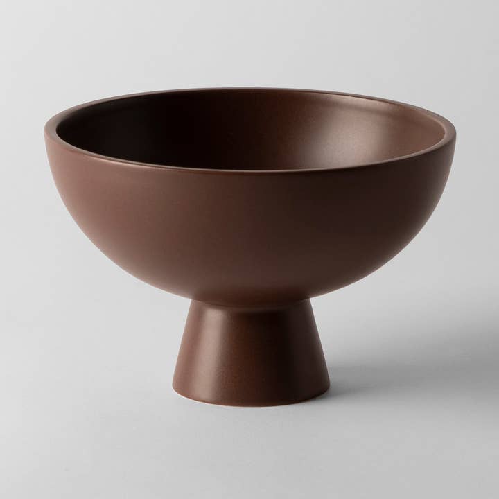 Nicholai Wiig-Hansen - Strøm - bowl - medium - chocolate for wholesale by raawii