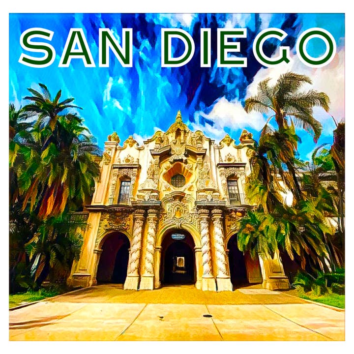 PNW Departure - Wholesale Magnet - San Diego Balboa Magnet