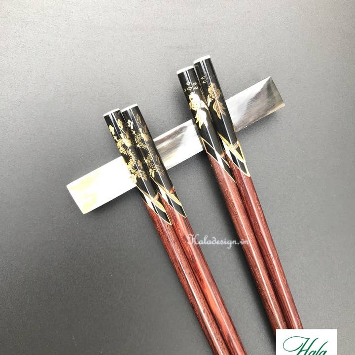Hala Design - Wholesale Chopsticks - Assorted Personalized Japanese Rosewood Chopstick2