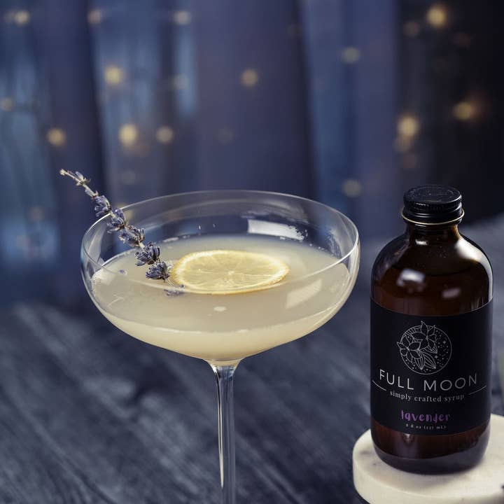 Full Moon - Wholesale Cocktail mix/syrup - Lavender Simple Syrup0