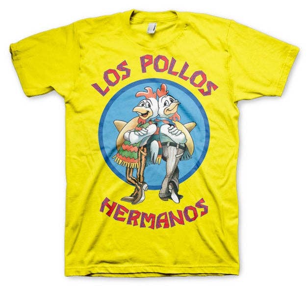 Hybris Production AB - Wholesale Screen Printed T-Shirt - Unisex - Los Pollos Hermanos T-Shirt3