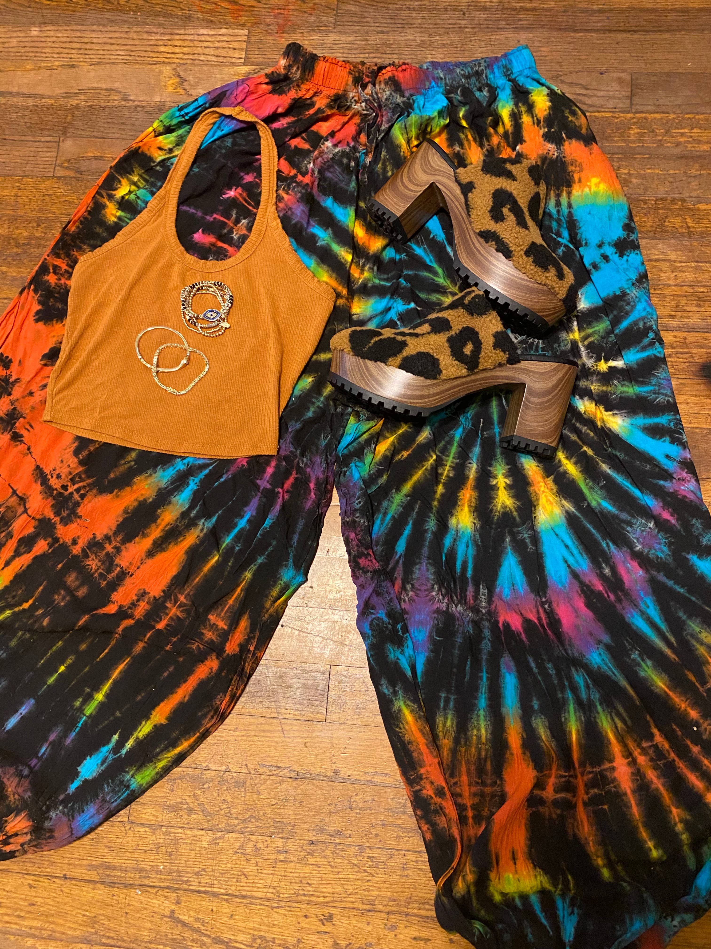 The Ratchet Gypsy – wholesale Pants – Women's – Rainbow Harem Pants0