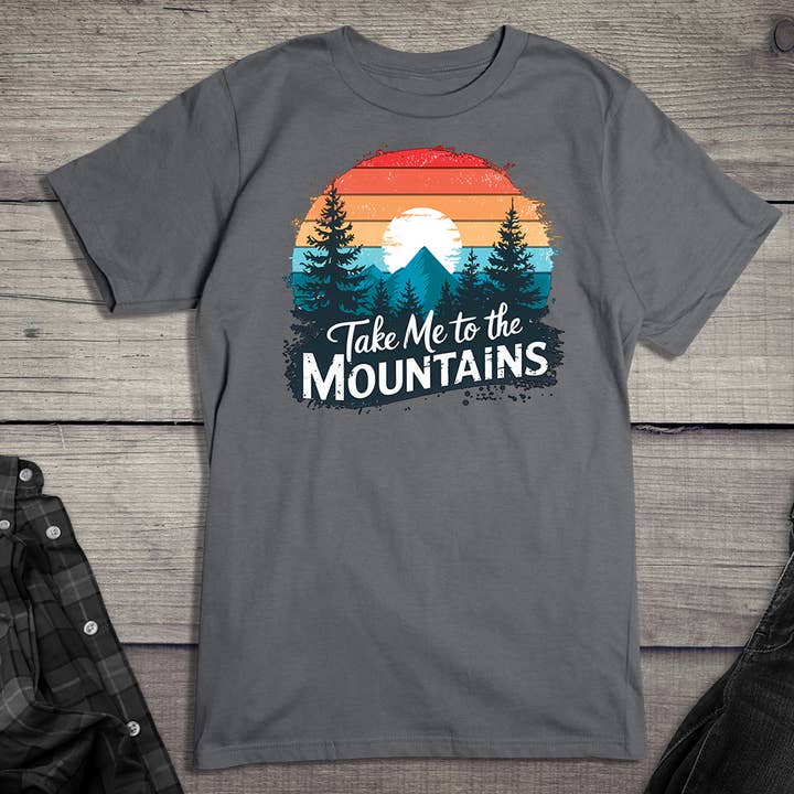 Take Me To The Mountains T-Shirt for wholesale by Artopia