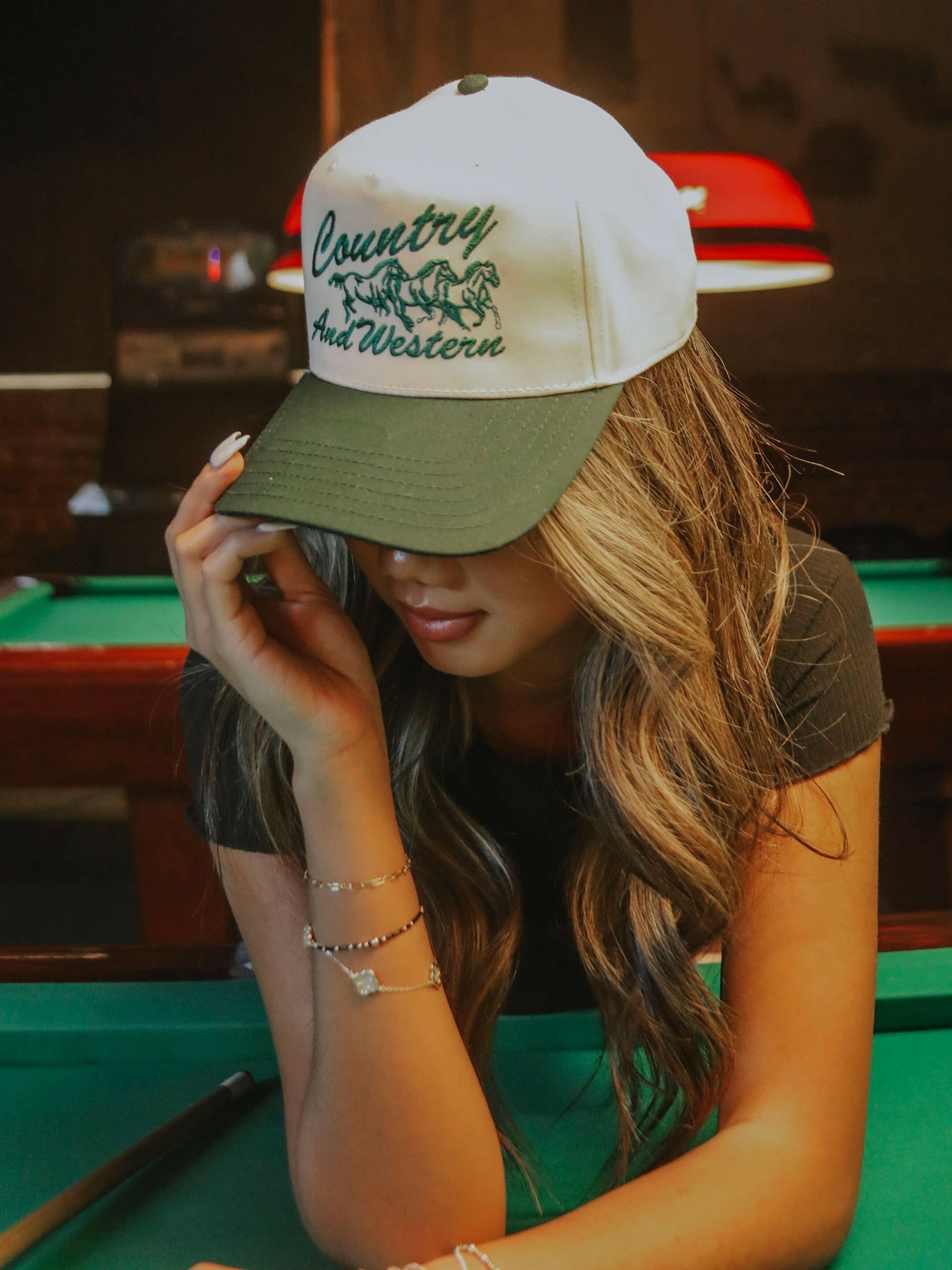 CHARLIE SOUTHERN - Wholesale Trucker Hat - Women's - Country and Western Two Tone Trucker4