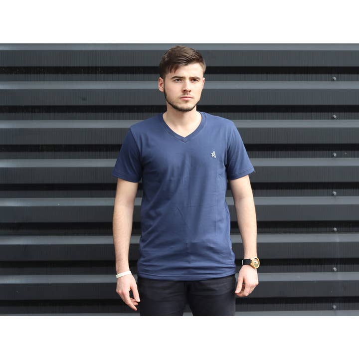 Gustave organic cotton T-shirt for wholesale by Atelier A France