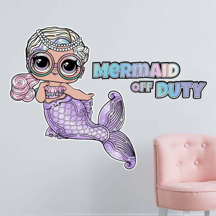 L.O.L Surprise! Wall Sticker - Mermaids Miss Sea Wall Art for wholesale by Themed