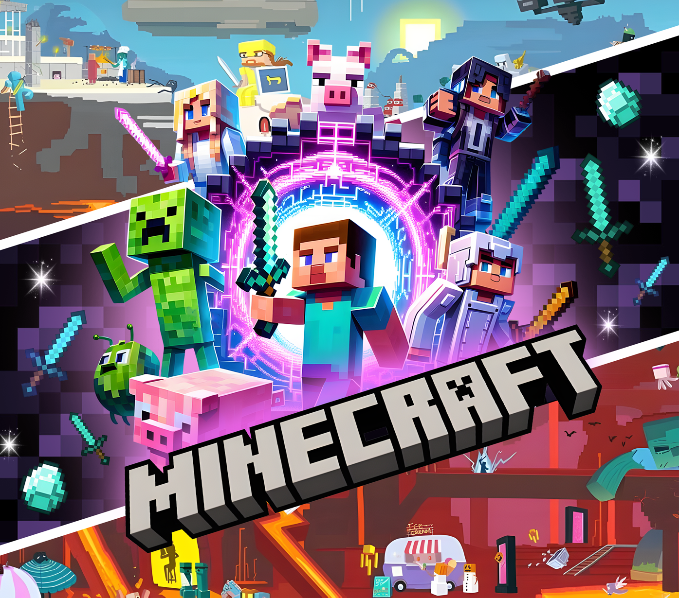 SubliMasterUK - Wholesale Coffee Mug - Minecraft-Themed Mugs – 20 Full-Color Designs!  11 oz sublimation mugs18