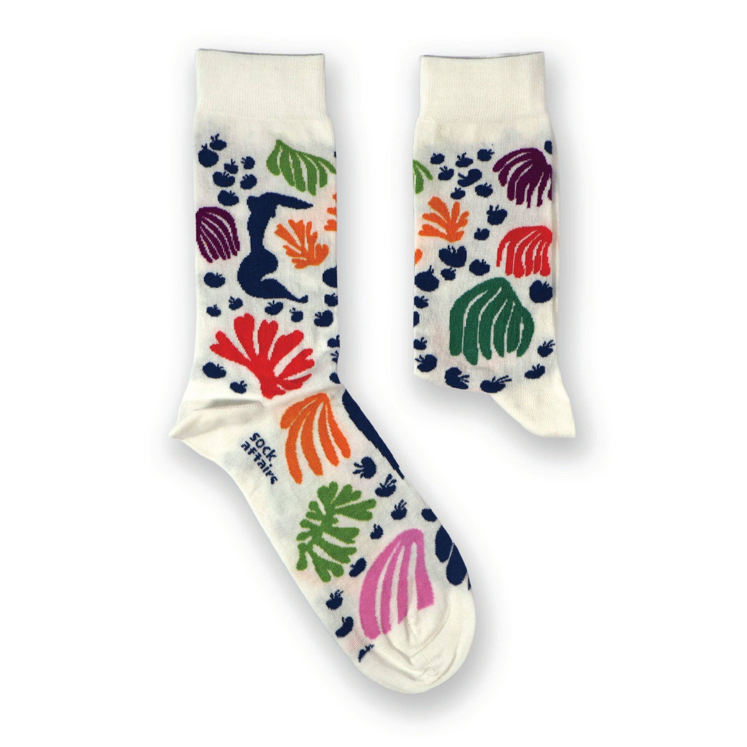 Sock Affairs - Wholesale Socks - Women's - Matisse, The Parakeet and the Mermaid2