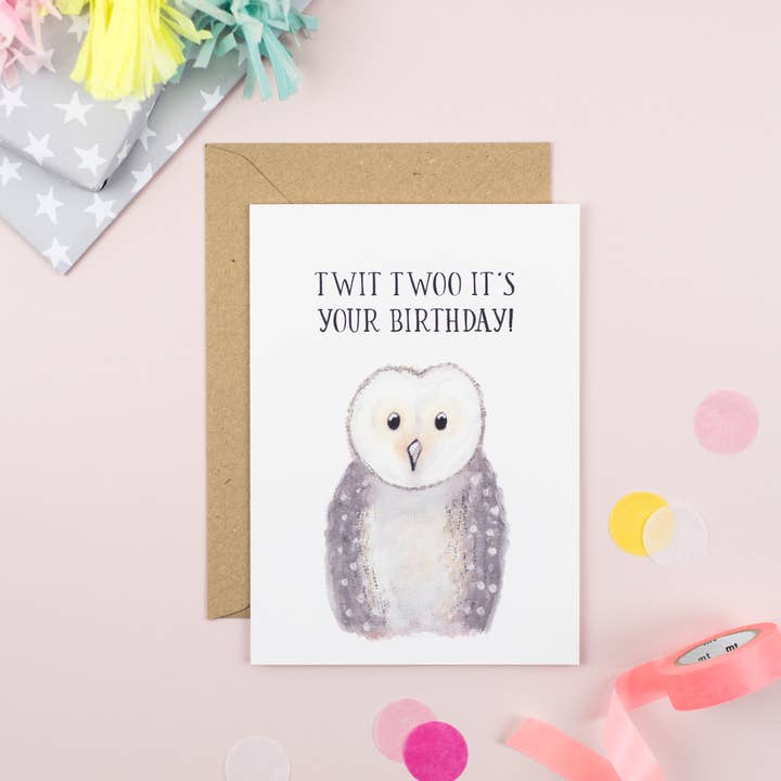 Twit Twoo It's Your Birthday - Snapshot Collection for wholesale by Little Paperie