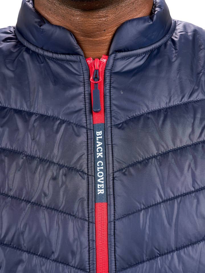 Black Clover - Wholesale Outerwear Vest - Men's - Jaxon Quilt Vest2