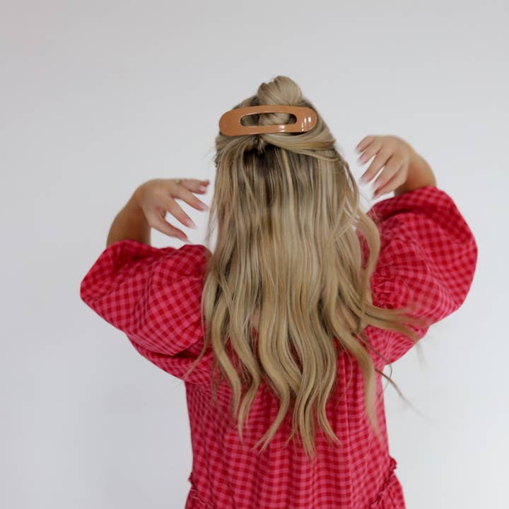 KAXI - Wholesale Hair Clip - Women's - OVERSIZED LAY DOWN CLAWS ( 33 COLORS )90