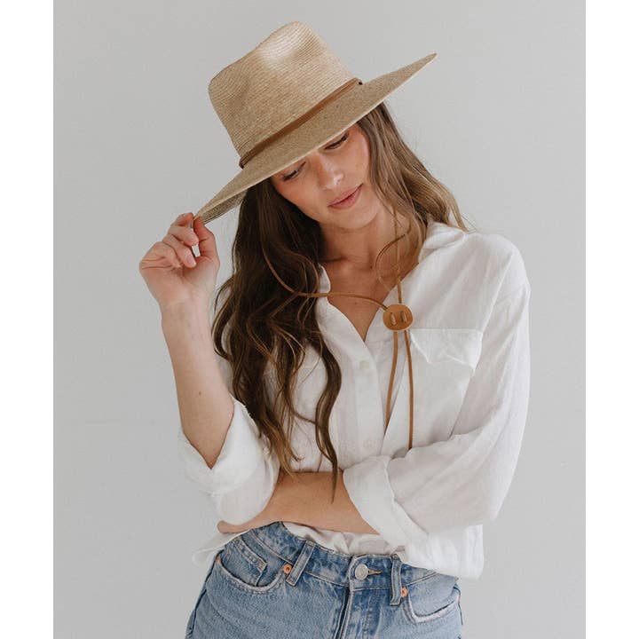 Gigi Pip - Wholesale Straw Hat - Women's - River Guatemalan Palm