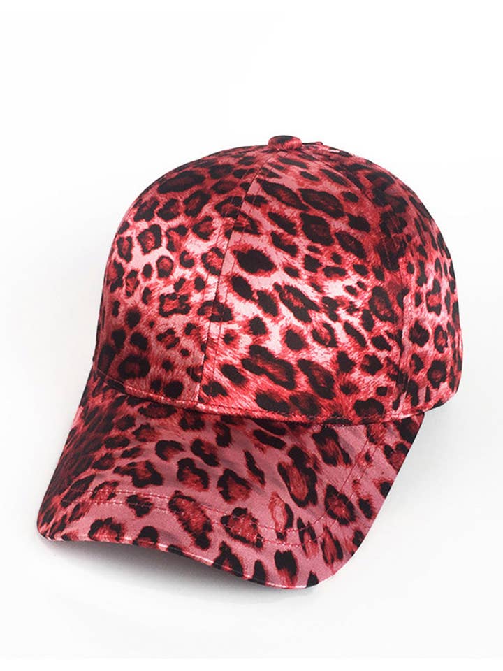 Leopard Printed Cap C0041 for wholesale by Ole