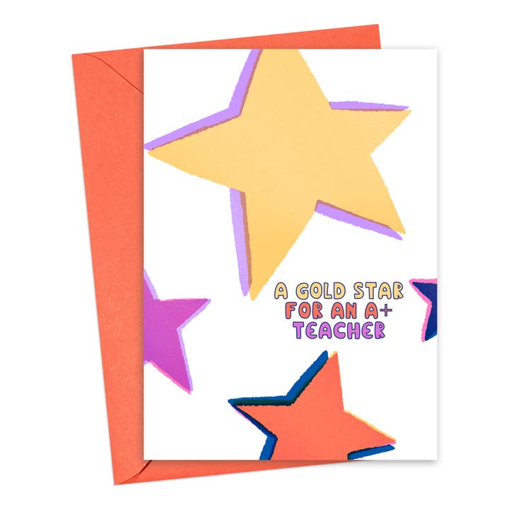Teacher Cards Teacher Appreciation Thank You Cards for Women for wholesale by R is for Robo