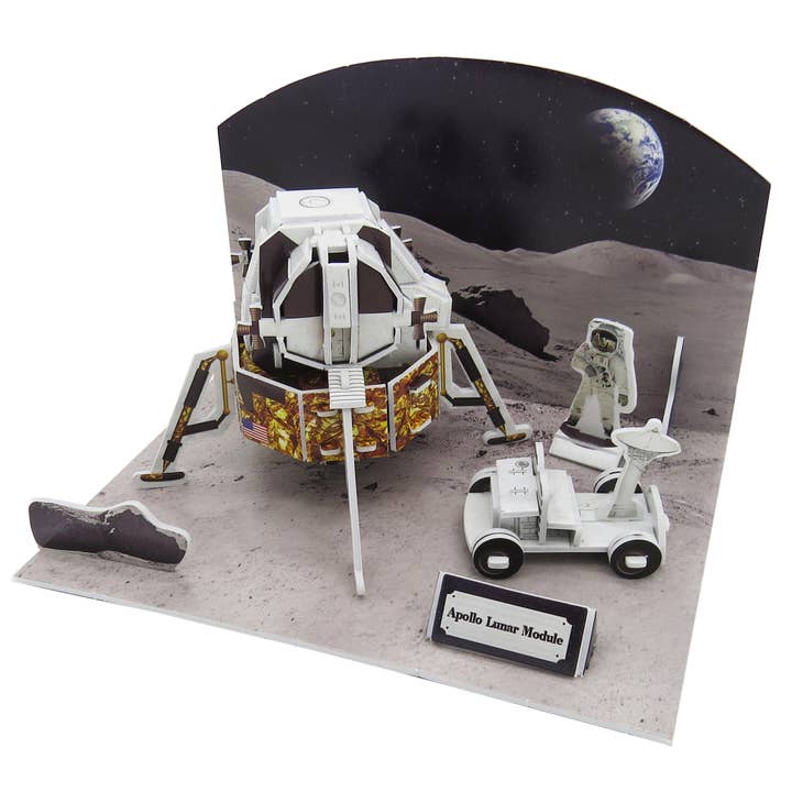 Puzzle 3D - Module lunaire Apollo pour la vente par Edu-Sci