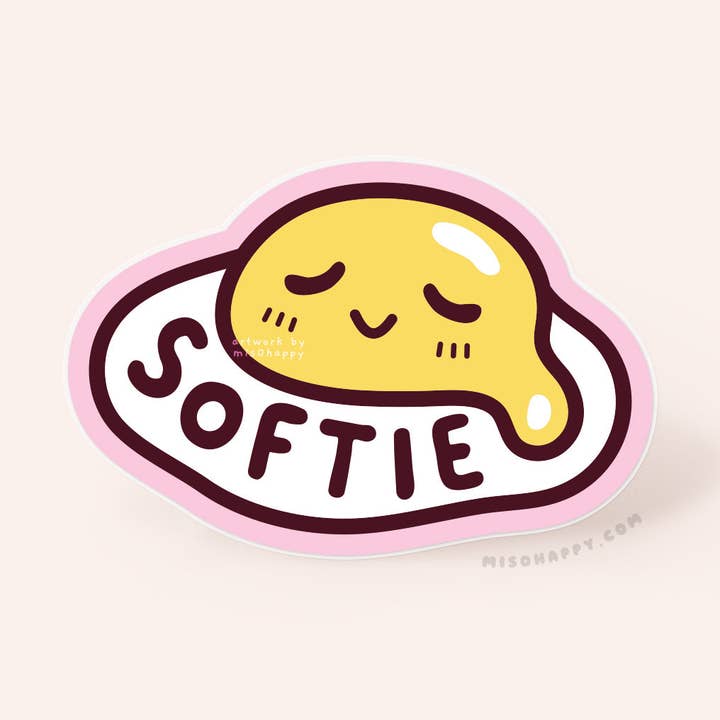 "Softie Egg" Sticker for wholesale by MIS0HAPPY