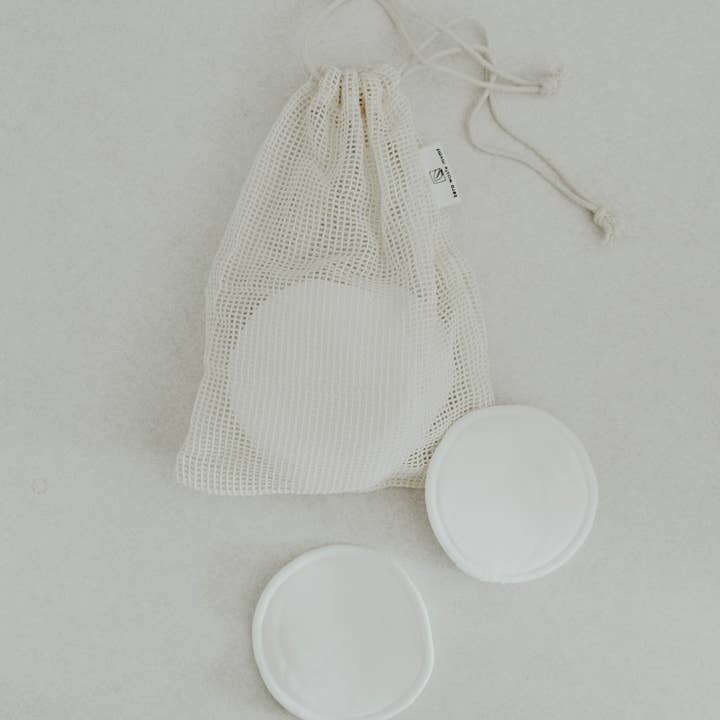 Zero Waste MVMT - Wholesale Makeup Remover - Reusable Makeup Remover Pads | Bamboo Cotton (12x Rounds)
