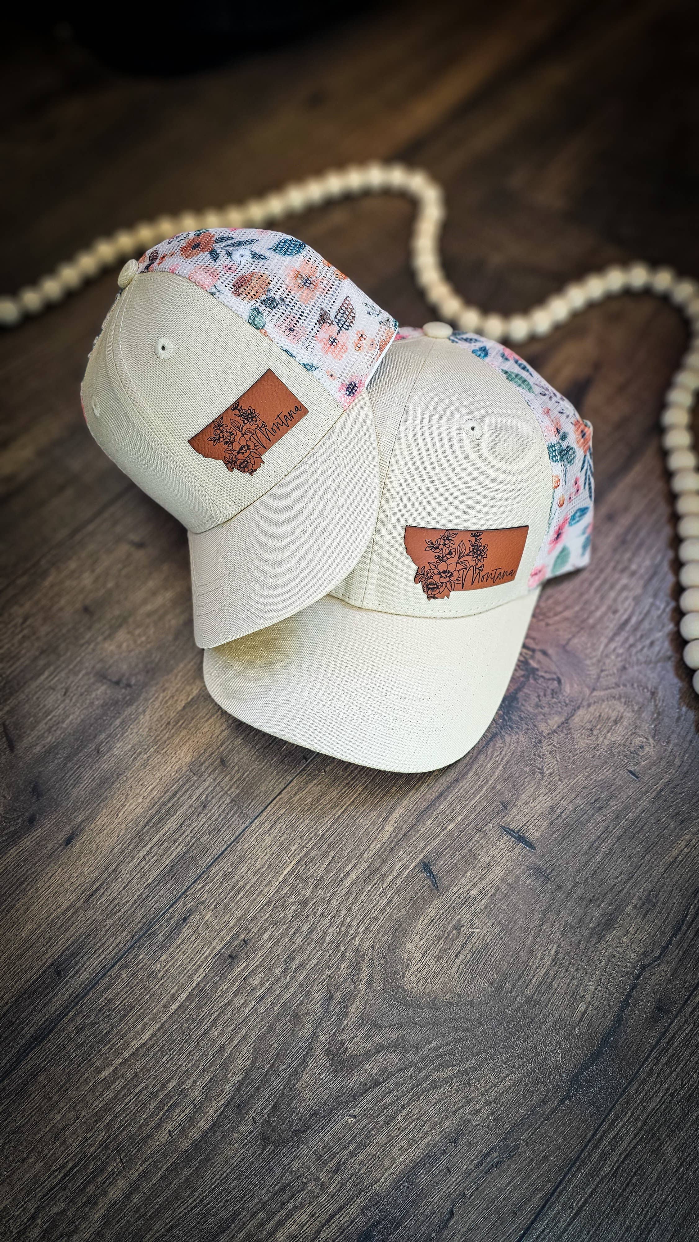 BRIARANDSPHINX - Wholesale Baseball Cap - Kids - Cream Floral