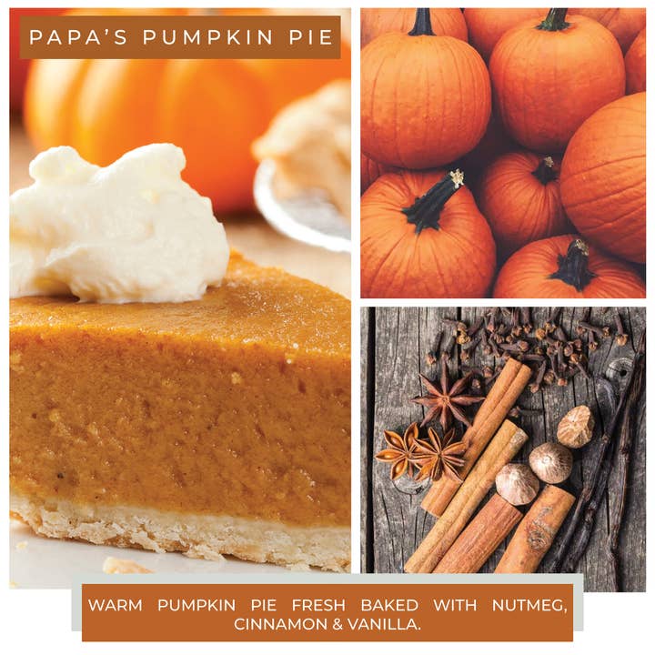 A Cheerful Giver - Wholesale Jar/Filled Candle - KOTL Papa Candle (34oz.) – Papa's Pumpkin Pie