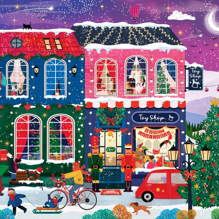 Pieces & Peace - Wholesale Puzzle - Adult - 2000 Piece Puzzle - Merry Christmas1