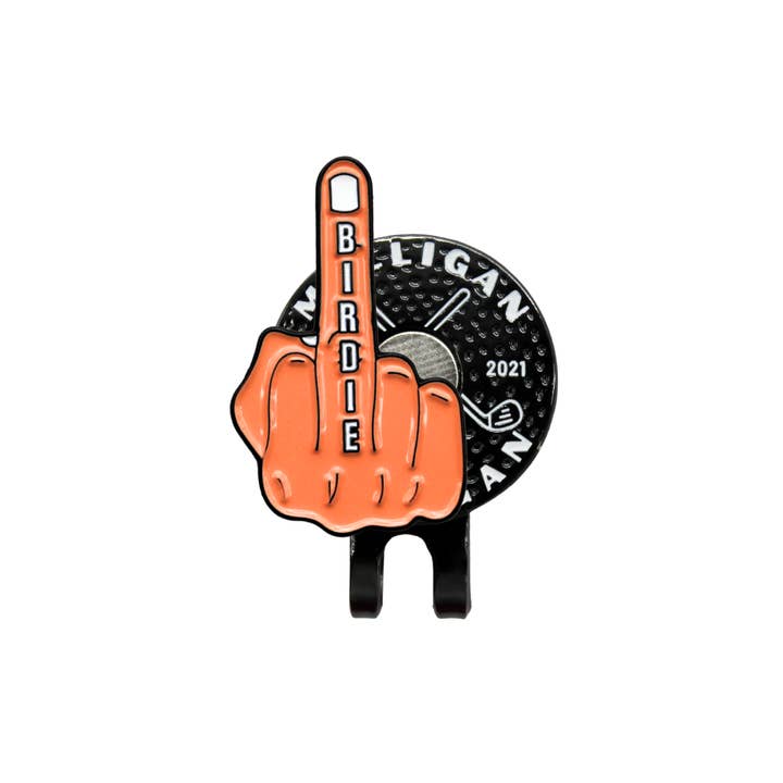 Birdie Finger Ball Marker for wholesale by MULLIGAN HOOLIGAN®