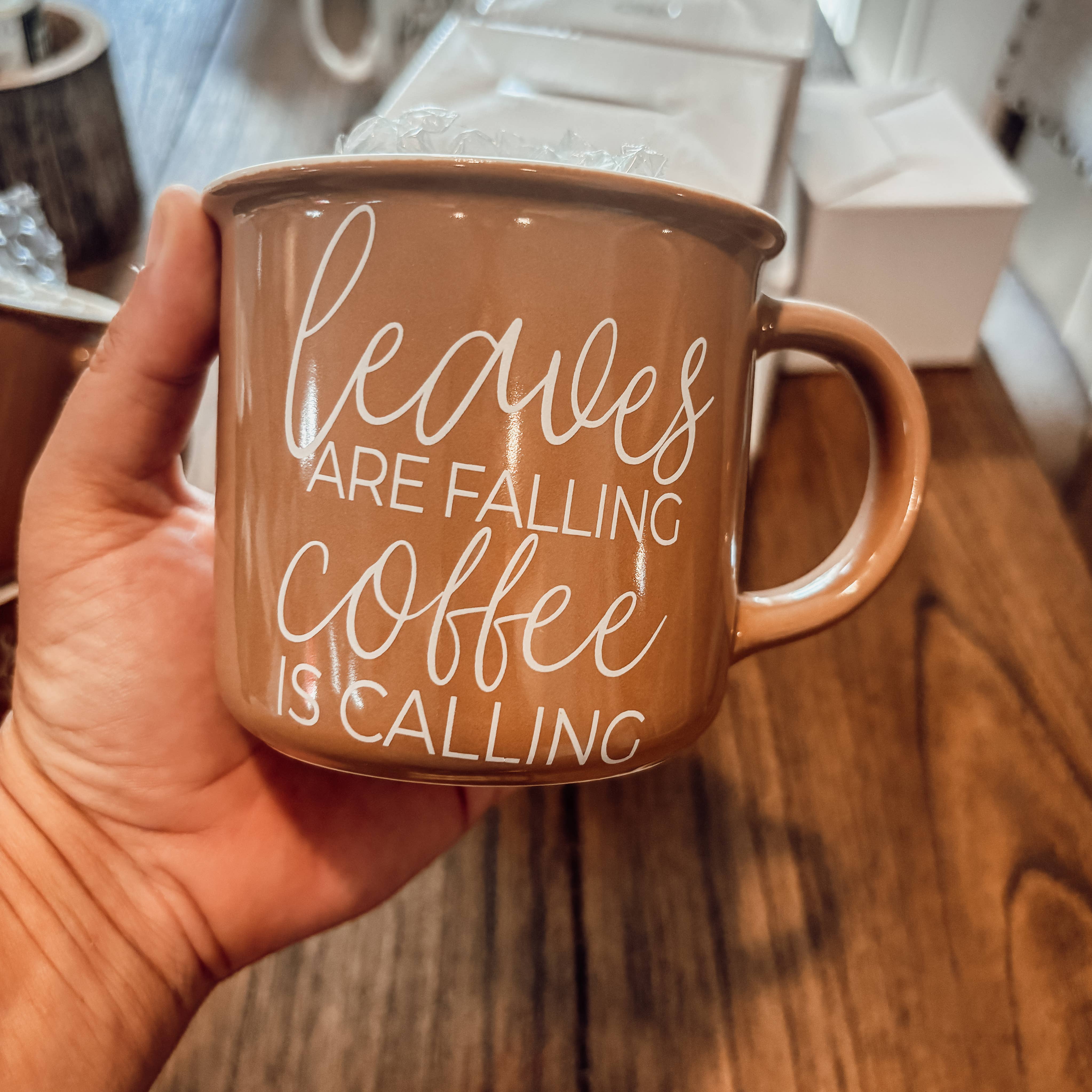 Gia Roma - Wholesale Coffee Mug - Imperfect Fall & Halloween Coffee Mugs on Sale, Neutral Cups7